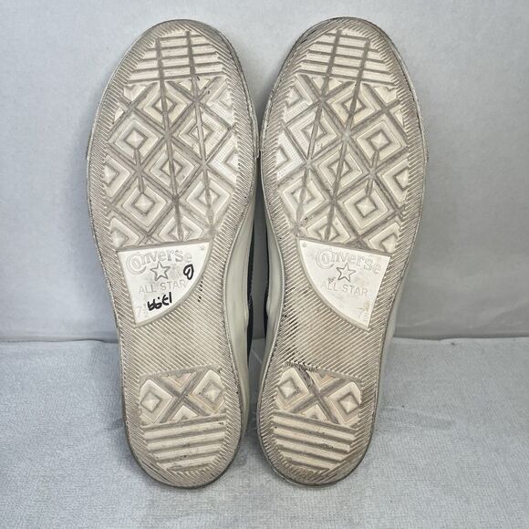 Converse Chuck Taylor Deck Star 67 Slip On Flamingo Sneakers Black Women 9.5 - Picture 8 of 10